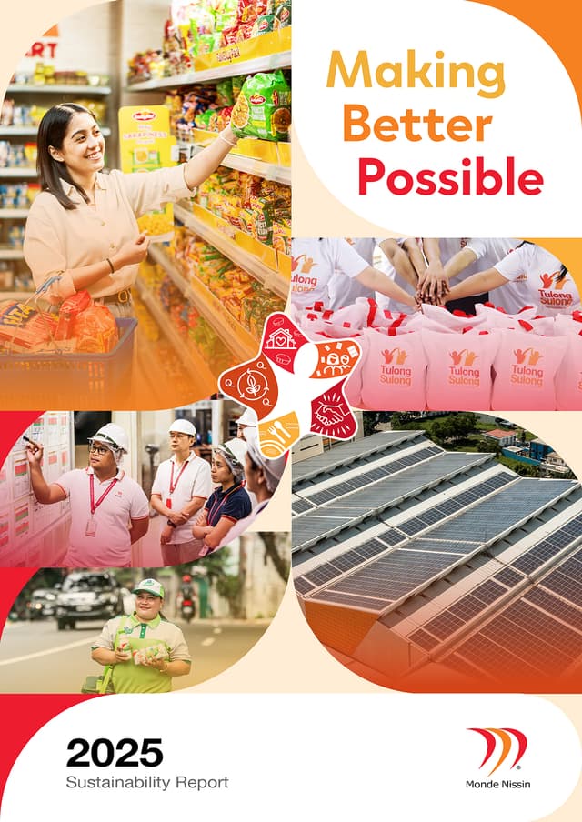 2025 Sustainability Report cover